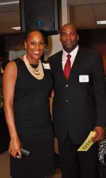 IU head coach Felisha Legette-Jack and her husband David Jack