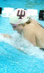 Ashley Specht recorded a time of 1:13.37 in the 100-meter breaststroke on Thursday.
