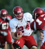 True freshman running back Matt Perez and the Hoosiers opened preseason camp on August 6.