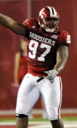 Larry Black, Jr., and the Hoosiers will take on Akron on Saturday night at Memorial Stadium.