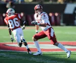 Senior safety Mitchell Evans has 14 tackles and an interception this season.