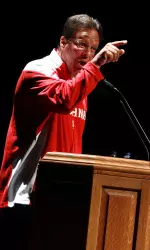 Coach Crean at The Lecture at the IU Auditorium
