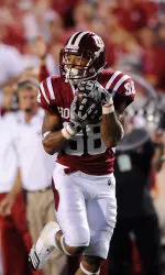 Junior wide receiver Damarlo Belcher caught seven balls for 92 yards and a score against Towson.