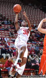 Jori Davis was the leading scorer for Indiana.