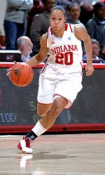 Senior Whitney Lindsay tallied 16 points for Indiana along with five steals.