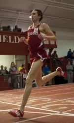 Andy Bayer posted the fourth-best indoor 3,000m time in history by an American-born collegiate.