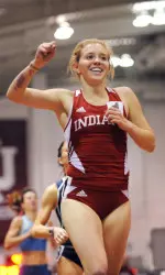 Chelsea Blanchard won the women's mile in 4:41.18, just .04 seconds off the national lead.