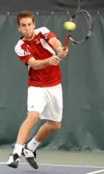 Isade Juneau defeated No. 88 Patrick Kawka in straight sets, 7-5, 6-3.