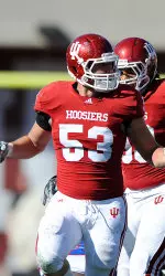 Linebacker Jeff Thomas recorded eight tackles, one sack and three tackles for loss.