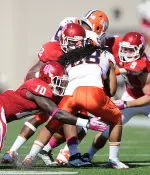 The Hoosiers and Badgers face off at noon ET on Saturday.