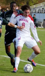 Nikita Kotlov scored his third goal in as many games to give IU a 1-0 lead on Sunday.