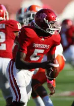 Quarterback Tre Roberson earned Big Ten Freshman of the Week honors.