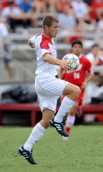 Freshman Eriq Zavaleta scored his fourth goal of the season to give Indiana a 1-0 lead.