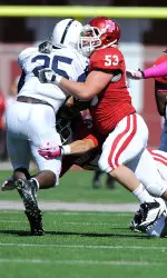 Fifth-year senior linebacker Jeff Thomas and the Hoosiers face Michigan State at noon on Saturday.