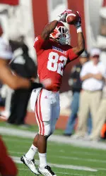 Dre Muhammad recorded career highs with 73 yards and nine receptions.