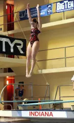 Sophomore Laura Ryan is the Big Ten Diver of the Week for the second time in as many weeks.
