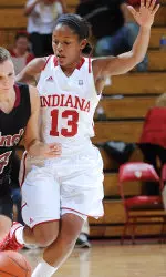 Freshman Candyce Ussery.