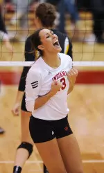 Lindsay Enterline was named a Sportsmanship Award honoree for Big Ten Volleyball on Tuesday, the conference announced.