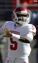 Tre Roberson completed 11-of-21 for 174 yards and a score in Saturday's game.