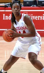 Simone Deloach finished with career-highs of 12 points and 11 rebounds in her first game of the season.