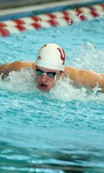 Sam Trahin was victorious in the 400 IM at the Georgia Invitational on Saturday.