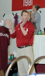 Swimming coach Ray Looze (pictured) and diving coach Dr. Jeff Huber and bringing top talent to Indiana swimming and diving in 2012.