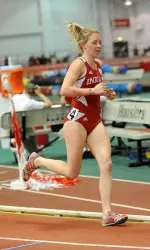 Chelsea Blanchard took the win in the women's 3,000m invitational, clocking a time of 9:19.87.