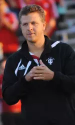 Camp Director and IU Head Coach Todd Yeagley is entering his second season at the helm of the Hoosier program.