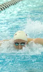 Ashley Jones is the top qualifier in tonight's 200 individual medley final.