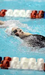 Senior Ashley Jones finished third in the 400 individual medley Friday night.