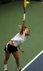 Senior Katya Zapadalova.