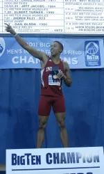 Kind Butler won the 60m with an amazing last 10 meters.