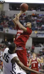 Christian Watford led the Hoosiers with 15 points in Thursday's game.