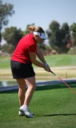 The Hoosiers are third after one round of the Lumberjack Invitational at Wigwam.