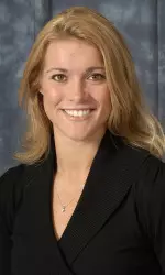 Abbie Norton (Stechschulte), a former Hoosier standout, is an assistant coach for IU track and field.