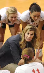 Indiana Volleyball Head Coach Sherry Dunbar