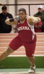 Monique Riddick launched a heave of 16.66m (54-8) to move into 15th on the national list.