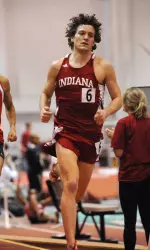 Andy Weatherford posted an impressive performance in the mile, finishing in 4:02.80 for sixth place.