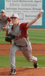 Drew Leininger is expected to take the mound for IU on Wednesday