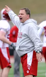 Kevin Wilson held his first practice as head coach on Tuesday.