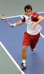 Santiago Gruter became IU's first 90-win doubles player ever.