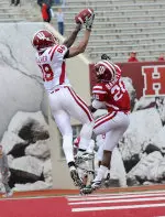 Senior wide receiver Damarlo Belcher grabbed a 12-yard touchdown on Saturday.