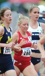 Chelsea Blanchard took the win as IU went 1-2 in the women's 1,500.