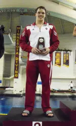 Eric Ress was the 2011 NCAA runner-up in the 100 backstroke and 200 backstroke.