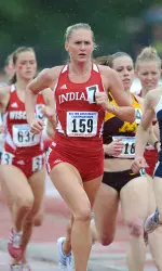 Former Hoosier Molly Beckwith will look to break her own track record in the 800m