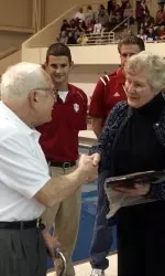 Doug Strong received the Marge Counsilman Service Award in 2007.