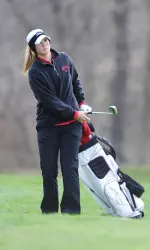 Freshman is one of six individual competitors selected for the NCAA Women's Golf Central Regional in South Bend, Ind.