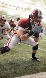 Defensive end Kevin Bush