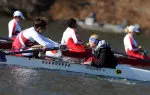 IU's first Varsity 8 boat is seeded fifth headed into championship racing on Sunday.