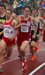Ben Hubers highlighted the day, winning IU's fifth Big Ten individual title of the meet.